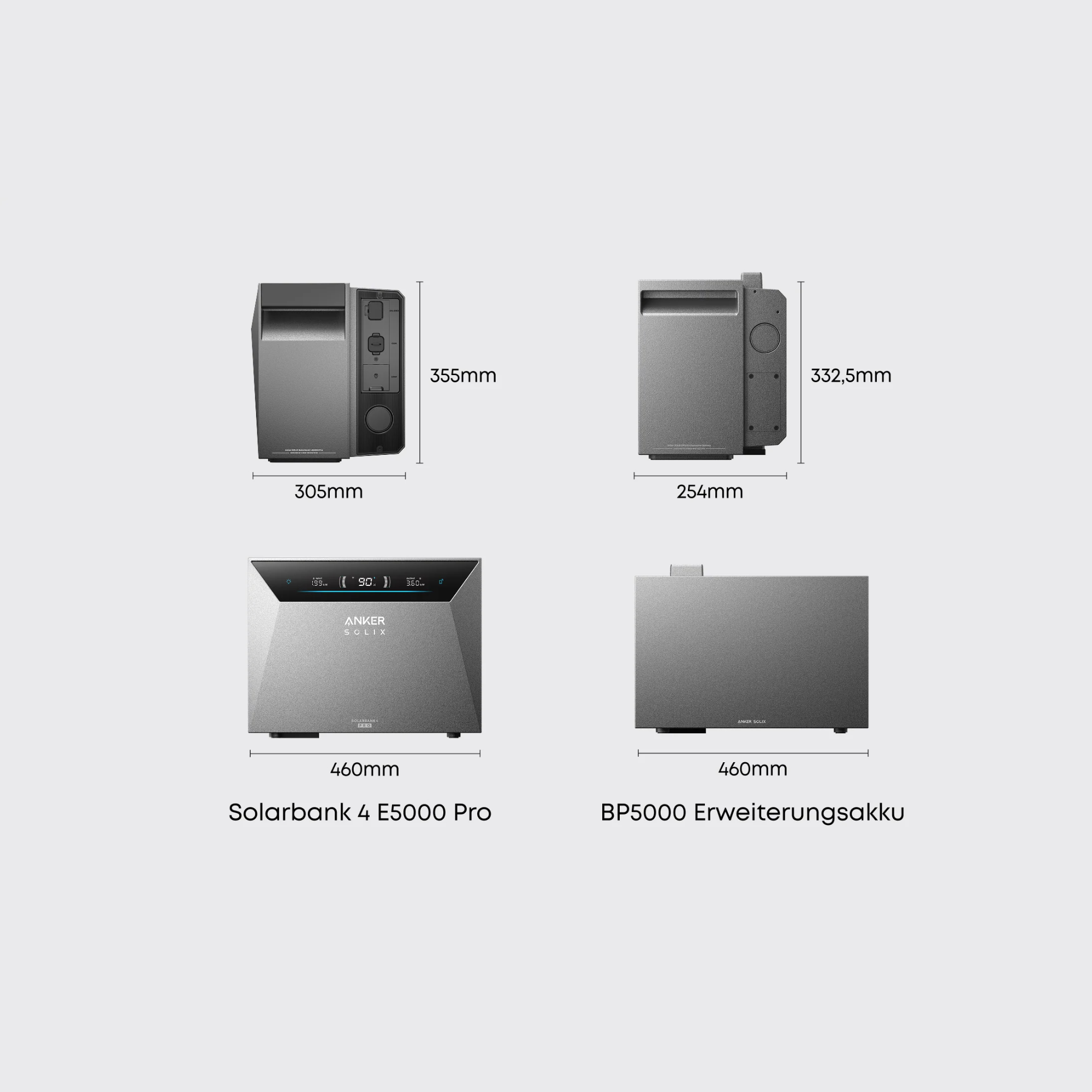 Anker SOLIX Solarbank 4 Pro + 4× BP5000