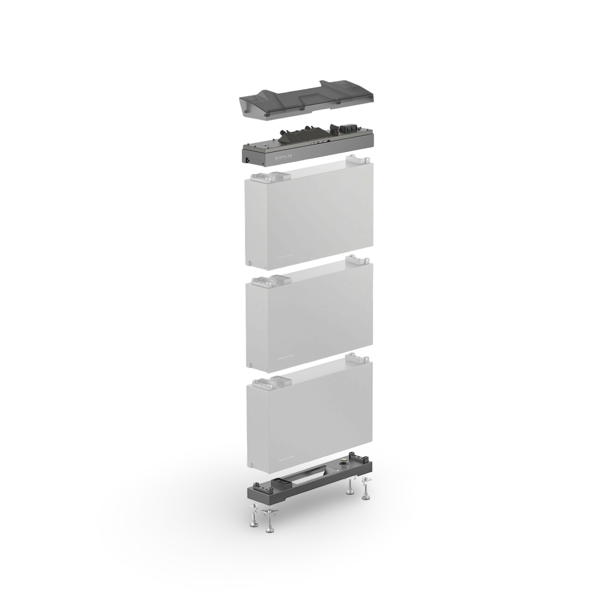 EcoFlow PowerOcean Battery Junction Box + Battery Base